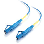 C2G-5m LC-LC 9/125 OS1 Simplex Singlemode PVC Fiber Optic Cable - Blue