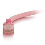 C2G 14ft Cat6a Snagless Unshielded UTP Ethernet Network Patch Cable - Pink