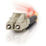 C2G-1m LC-LC 62.5/125 OM1 Duplex Multimode Fiber Optic Cable (TAA Compliant) - Orange