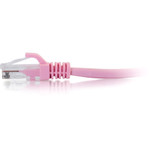 C2G 1ft Cat6 Ethernet Cable - Snagless Unshielded (UTP) - Pink