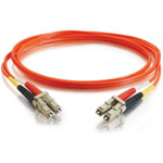 C2G 2m LC-LC 50/125 Duplex Multimode OM2 Fiber Cable - Orange - 6ft