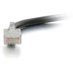 C2G 14ft Cat6 Non-Booted Unshielded (UTP) Ethernet Cable - Cat6 Network Patch Cable - PoE - Black