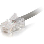 C2G 10ft Cat5e Non-Booted Unshielded (UTP) Network Patch Cable (Plenum Rated) - Gray