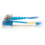 C2G-5m LC-ST 9/125 OS1 Duplex Singlemode Fiber Optic Cable (Plenum-Rated) - Blue