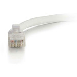 C2G-30ft Cat6 Snagless Unshielded (UTP) Network Patch Cable - White