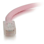 C2G 5 ft Cat6 Non Booted UTP Unshielded Network Patch Cable - Pink