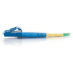 C2G-1m LC-LC 9/125 OS1 Duplex Singlemode PVC Fiber Optic Cable - Green
