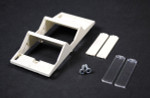 Wiremold CM-ARA-WH CM Angled Raceway Adapter in White