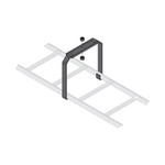 Middle Atlantic Ladder Center Support Bracket, 18 Inches Wide