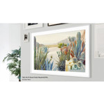 Samsung (2021) 75" The Frame Customizable Bezel - Modern White