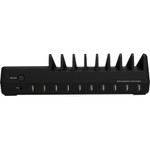 SIIG 10-Port USB Charging Station with Ambient Light Deck