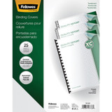 Fellowes Futura&trade; Presentation Covers - Oversize, Frosted, 25 pack
