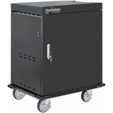 Manhattan UVC Charging Cart with 32 USB-A Ports and 32 AC Outlets