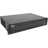 Tripp Lite 32-Port USB Charging Station with Syncing 5V 80A (400W) USB Charger Output 2U Rack-Mount