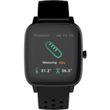 Supersonic 1.4" Touch Screen Smartwatch with Body Temperature Monitor