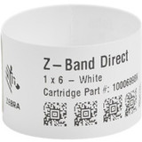 Zebra Wristband Polypropylene 1 x 11in Direct Thermal Zebra Z-Band Direct Pink HC100