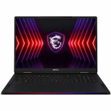 MSI Raider 18 HX A14V Raider 18 HX A14VHG-258US 18" Gaming Notebook - UHD+ - 3840 x 2400 - Intel Core i9 14th Gen i9-14900HX Tetracosa-core (24 Core) 1.60 GHz - 128 GB Total RAM - 2 TB SSD - Core Black