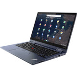Lenovo ThinkPad C13 Yoga Gen 1 20UX000UUS 13.3" Touchscreen Convertible 2 in 1 Chromebook - Full HD - 1920 x 1080 - AMD 3150C Dual-core (2 Core) 2.40 GHz - 4 GB Total RAM - 64 GB Flash Memory - Abyss Blue