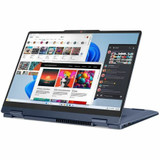 Lenovo IdeaPad 5 14AHP9 83DR000SUS 14" Touchscreen Convertible 2 in 1 Notebook - WUXGA - 1920 x 1200 - AMD Ryzen 5 8645HS Hexa-core (6 Core) 4.30 GHz - 16 GB Total RAM - 16 GB On-board Memory - 1 TB SSD - Cosmic Blue