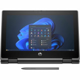 HP Pro x360 Fortis G11 11.6" Touchscreen Rugged Convertible 2 in 1 Notebook - HD - Intel N-Series N200 - 4 GB - 128 GB Flash Memory - Jack Black