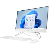 HP 24-cb1170 All-in-One Computer - Intel Core i5 12th Gen i5-1235U Deca-core (10 Core) - 8 GB RAM DDR4 SDRAM - 512 GB NVMe M.2 PCI Express PCI Express NVMe SSD - 23.8" Full HD 1920 x 1080 Touchscreen Display - Desktop