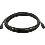 Monoprice 3544 9-pin/ 9-pin BETA FireWire 800 - FireWire 800 Cable, 10FT, Black