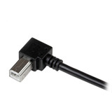 StarTech USBAB2MR 2m USB 2.0 A to Right Angle B Cable - M/M