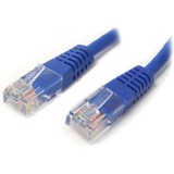 StarTech M45PATCH10BL 10ft Blue Molded Cat5e UTP Patch Cable