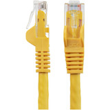 StarTech N6PATCH35YL 35ft CAT6 Ethernet Cable - Yellow Snagless Gigabit - 100W PoE UTP 650MHz Category 6 Patch Cord UL Certified Wiring/TIA