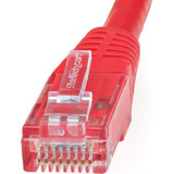 StarTech C6PATCH5RD 5ft CAT6 Ethernet Cable - Red Molded Gigabit - 100W PoE UTP 650MHz - Category 6 Patch Cord UL Certified Wiring/TIA