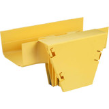 Panduit FRVT6X4LYL FiberRunner Vertical Tee - 90&deg - 6x4 - Yellow