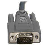 StarTech SVUSBVGA10 10 ft Ultra-Thin USB VGA 2-in-1 KVM Cable