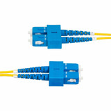 StarTech SMDOS2SCSC30M 30m (98.4ft) SC to SC (UPC) OS2 Single Mode Duplex Fiber Optic Cable, 9/125&micro;m, 40G/100G, LSZH Fiber Patch Cord