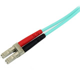 StarTech A50FBLCSC2 2m (6ft) LC/UPC to SC/UPC OM3 Multimode Fiber Optic Cable, Full Duplex Zipcord Fiber, 100Gbps, LOMMF, LSZH Fiber Patch Cord