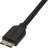 StarTech USB3AUB15CMS 15cm (6in) Short Slim SuperSpeed USB 3.0 (5Gbps) A to Micro B Cable - M/M