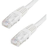 StarTech C6PATCH10WH 10ft CAT6 Ethernet Cable - White Molded Gigabit - 100W PoE UTP 650MHz - Category 6 Patch Cord UL Certified Wiring/TIA