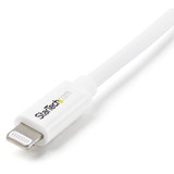 StarTech USBLT1MW 1m (3ft) White Apple�&reg; 8-pin Lightning Connector to USB Cable for iPhone / iPod / iPad