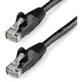 StarTech N6PATCH14BK 14ft CAT6 Ethernet Cable - Black Snagless Gigabit - 100W PoE UTP 650MHz Category 6 Patch Cord UL Certified Wiring/TIA