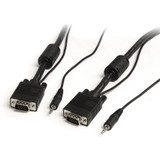 StarTech MXTHQMM30A 30 ft Coax High Resolution Monitor VGA Cable with Audio HD15 M/M