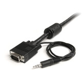 StarTech MXTHQMM30A 30 ft Coax High Resolution Monitor VGA Cable with Audio HD15 M/M