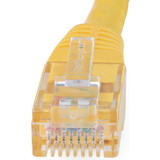 StarTech C6PATCH15YL 15ft CAT6 Ethernet Cable - Yellow Molded Gigabit - 100W PoE UTP 650MHz - Category 6 Patch Cord UL Certified Wiring/TIA