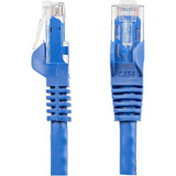 StarTech N6PATCH6INBL 6in CAT6 Ethernet Cable - Blue Snagless Gigabit - 100W PoE UTP 650MHz Category 6 Patch Cord UL Certified Wiring/TIA