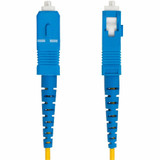 StarTech SPSMLCSC-OS2-1M 1m (3.3ft) LC to SC (UPC) OS2 Single Mode Simplex Fiber Optic Cable, 9/125&micro;m, 40G/100G, LSZH Fiber Patch Cord