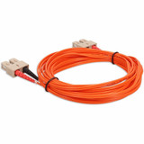 AddOn ADD-SC-SC-10M6MMF 10m SC (Male) to SC (Male) Orange OM1 Duplex Fiber OFNR (Riser-Rated) Patch Cable