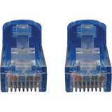 Tripp Lite N261-003-BL Cat6a 10G Snagless Molded UTP Ethernet Cable (RJ45 M/M), PoE, Blue, 3 ft. (0.9 m)