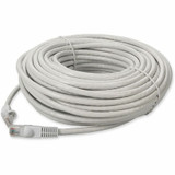 AddOn ADD-150FCAT6A-WE 150ft RJ-45 (Male) to RJ-45 (Male) White Cat6A UTP PVC Copper Patch Cable