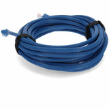 AddOn ADD-17FCAT6A-BE 17ft RJ-45 (Male) to RJ-45 (Male) Blue Cat6A Straight UTP PVC Copper Patch Cable