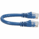 AddOn ADD-0.5FCAT6-BE 0.5ft RJ-45 (Male) to RJ-45 (Male) Blue Snagless Cat6 UTP PVC Copper Patch Cable