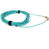 AddOn ADD-LC-LC-5M5OM4P 5m LC (Male) to LC (Male) Straight Aqua OM4 Duplex Plenum Fiber Patch Cable