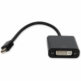 AddOn MDP2DVIB-5PK 5PK Mini-DisplayPort 1.1 Male to DVI-I (29 pin) Female Black Adapters For Resolution Up to 1920x1200 (WUXGA)